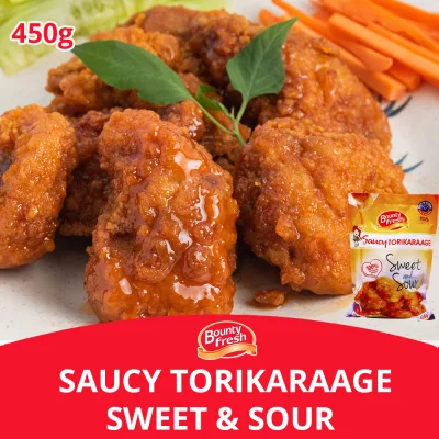 Bounty Fresh Saucy Tori Karaage - Sweet and Sour (450g)