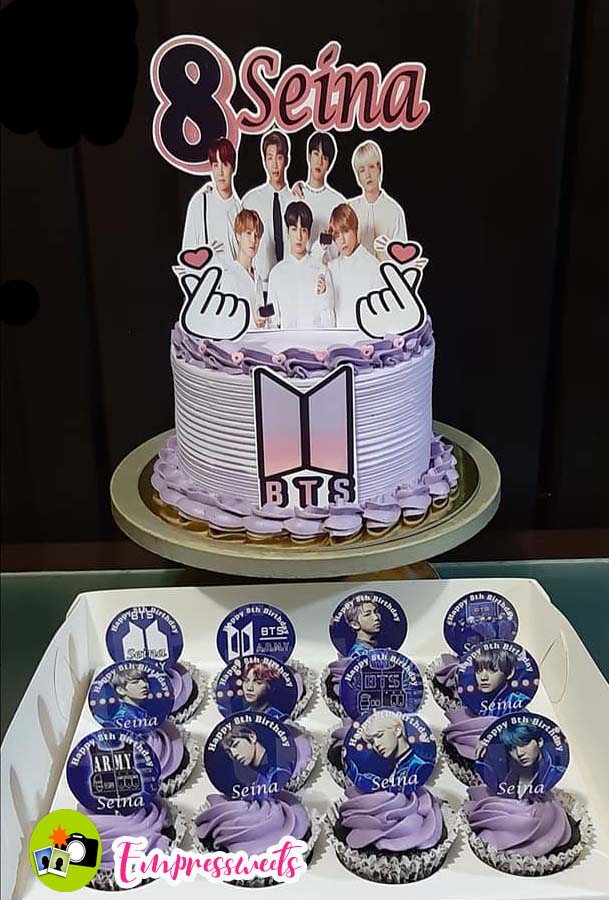 BTS Cake - 1103 | Bts cake, Edible image cake, Cake