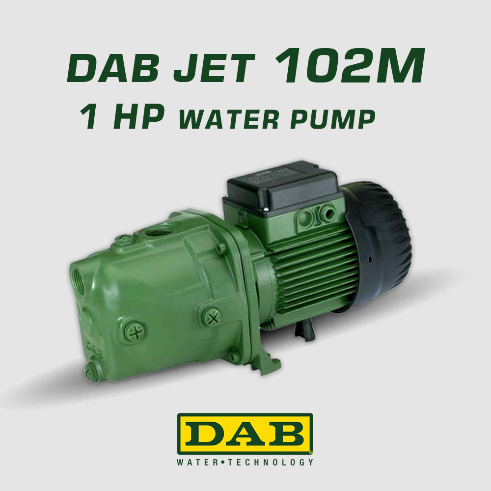 DAB Water Pumps DAB Jet 102M Water Pump 1HP (Green) Lazada PH