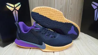 yellow and purple shoes