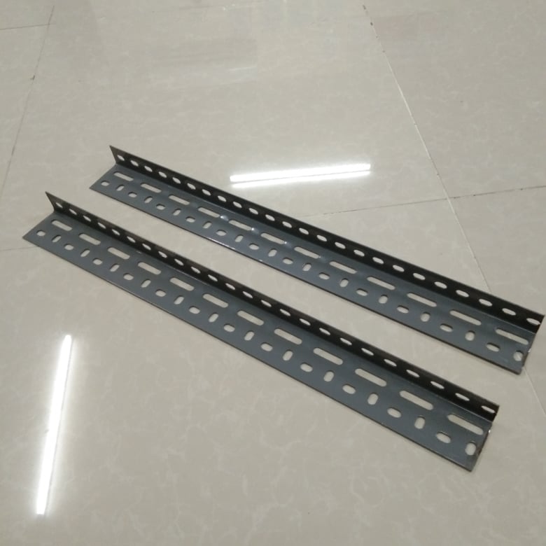 Steel Slotted Angle Bar/Slotted Post (1ft) Lazada PH
