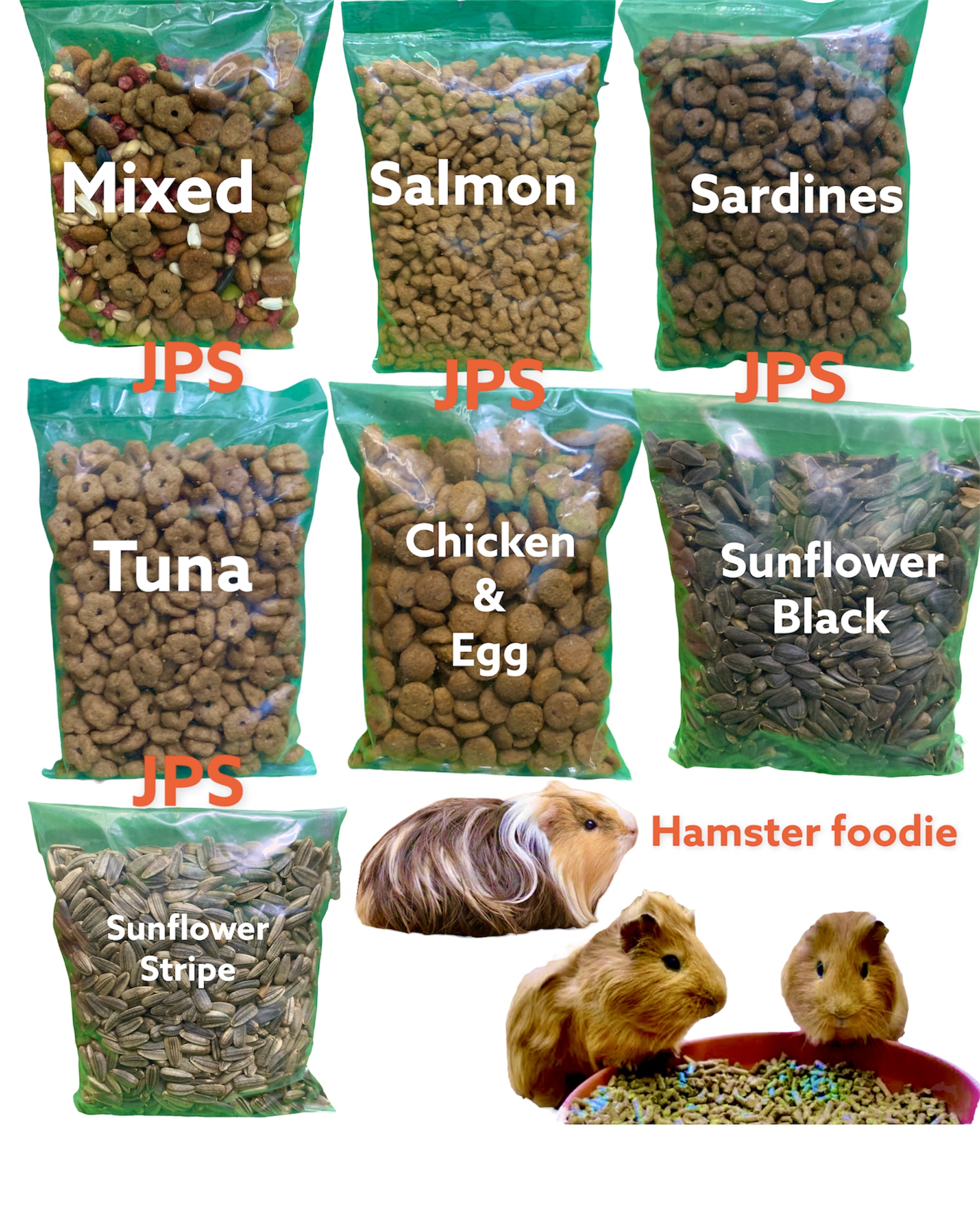 MIXED HAMSTER HEALTHY FOOD TREATS BALANCED NUTRITION FOR HAMSTER GUINEA