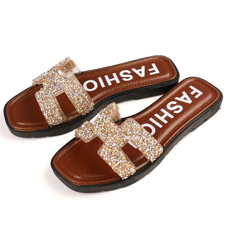 sandals that look like an h