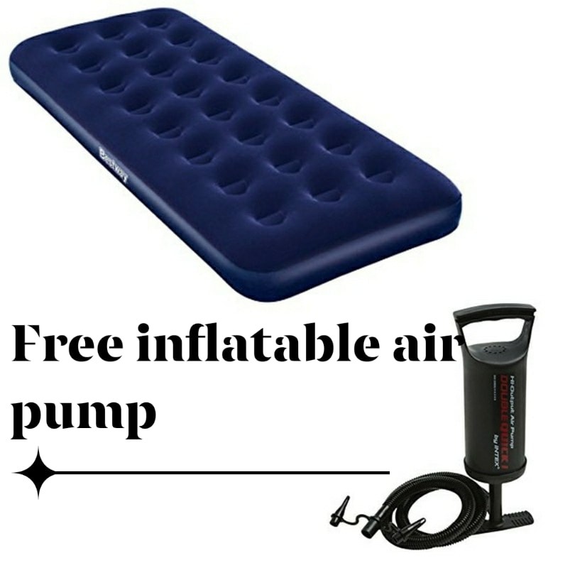 67000 Bestway Single Inflatable Air Bed With Air Pump Lazada PH