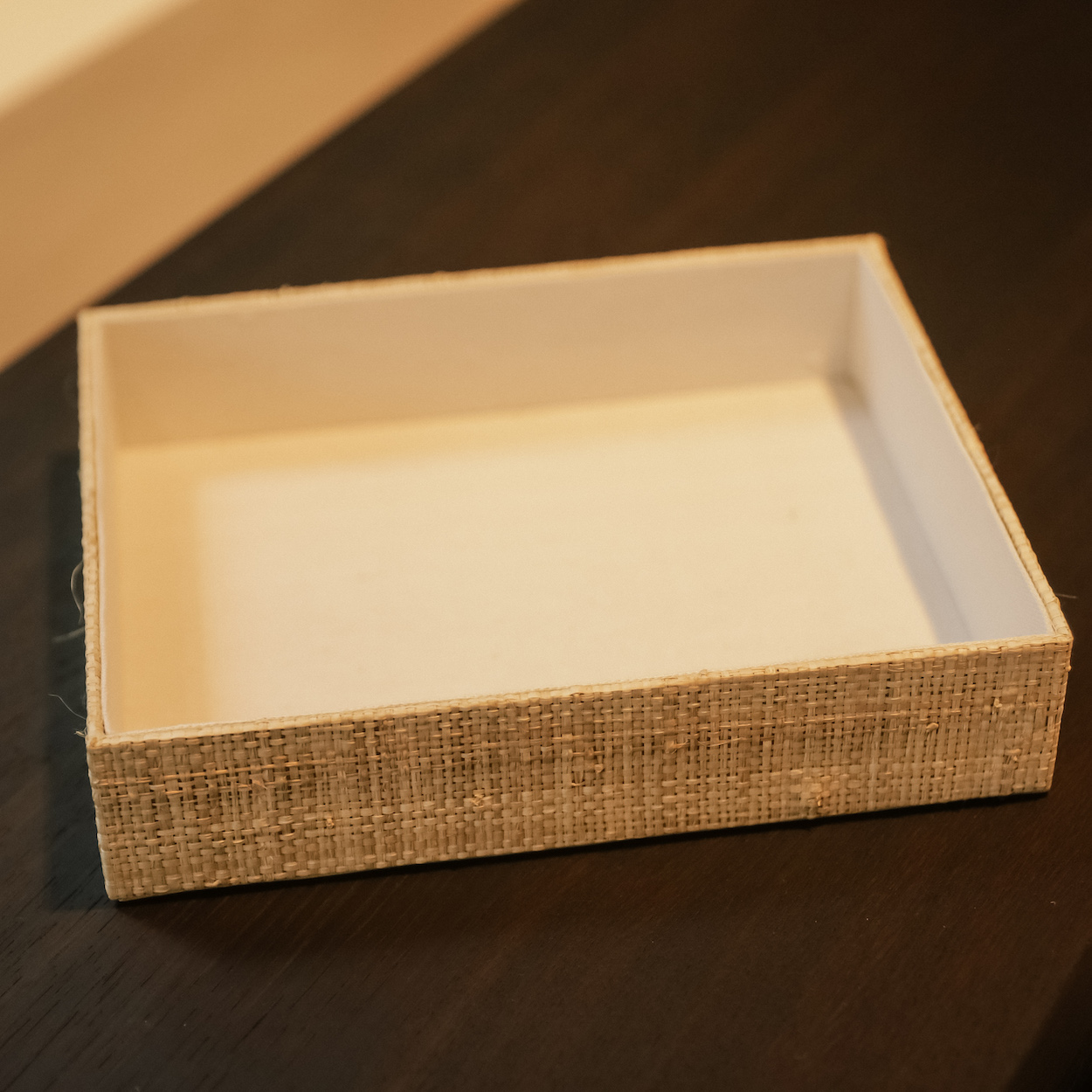 Margarita File Organizer Box – Large/Document Storage Box with Lid-Domesticity