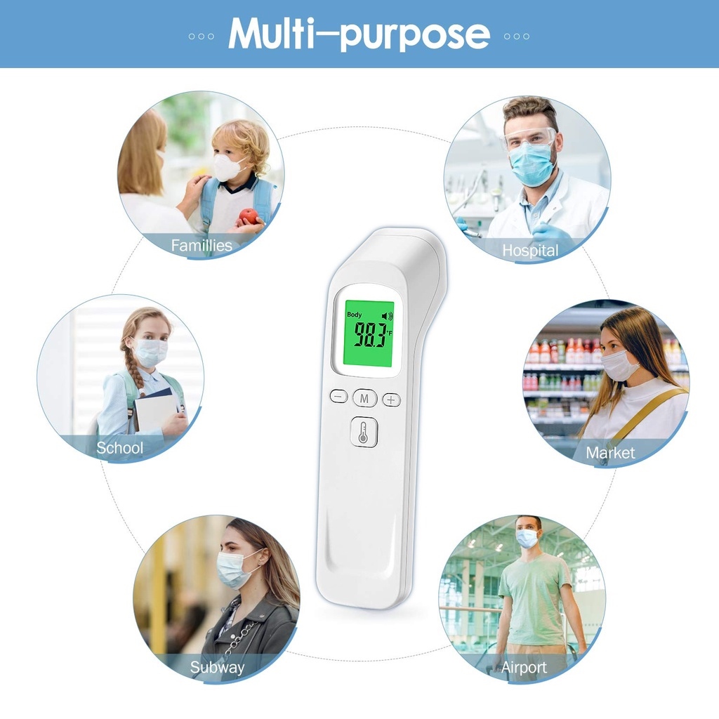 Cc Personal Care Usa Fda Ce Approved Original Thermometer Forehead Non Contact Infrared 9726