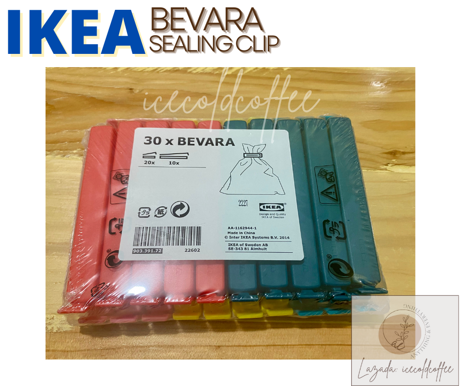 IKEA : BEVARA : Seal & Pour Bag Clip – Storeedo