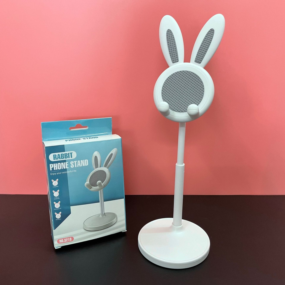 Bunny Phone Stand，New Cute Cartoon Rabbit Folding Cell Phone