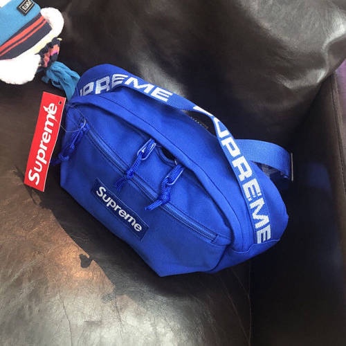 Supreme 18ss Messenger Bag Mens and Womens Fashion Shoulder Bag