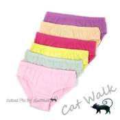 CatWalk Bikini Panties for Teens and Adults (12-Pack)