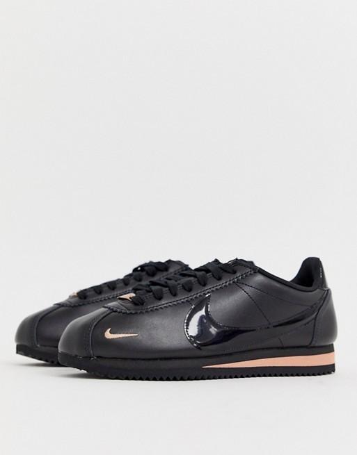 cortez premium black rose gold