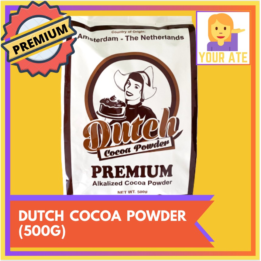 Dutch Premium Alkalized Cocoa Powder (500g) Lazada PH