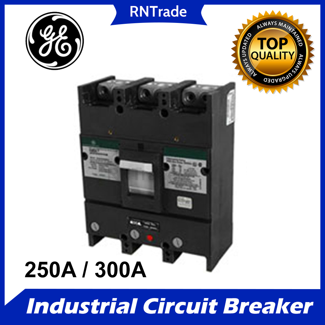 GE Industrial Circuit Breaker THJK 3P 600V 250A / 300A Lazada PH