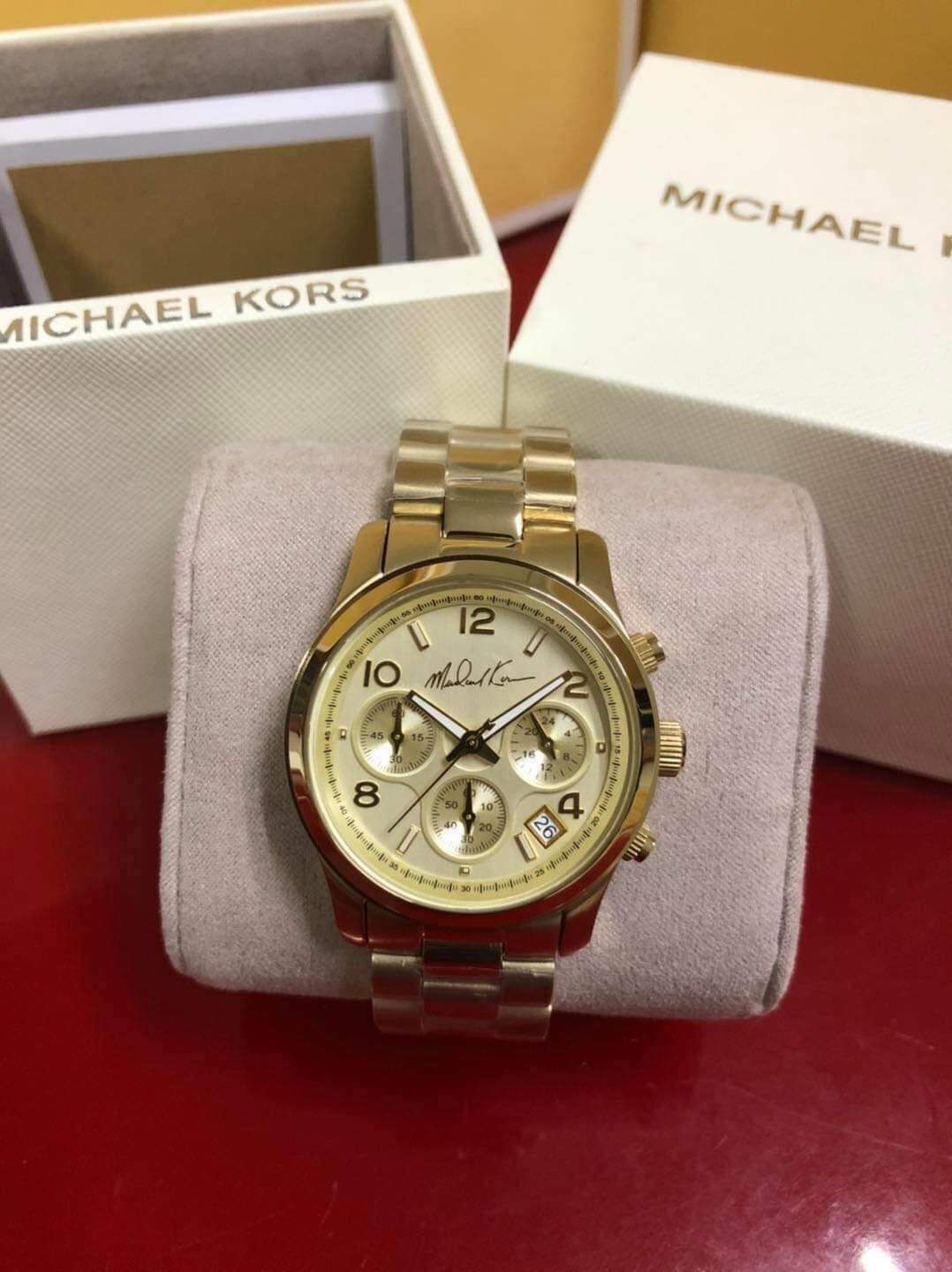 michael kors signature watch