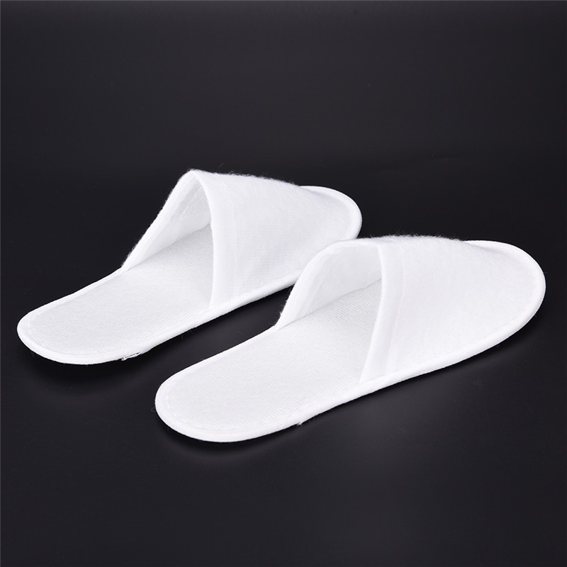 GM Towelling Open Closed Toe Hotel Slipper Spa Shoes Disposable Lazada PH