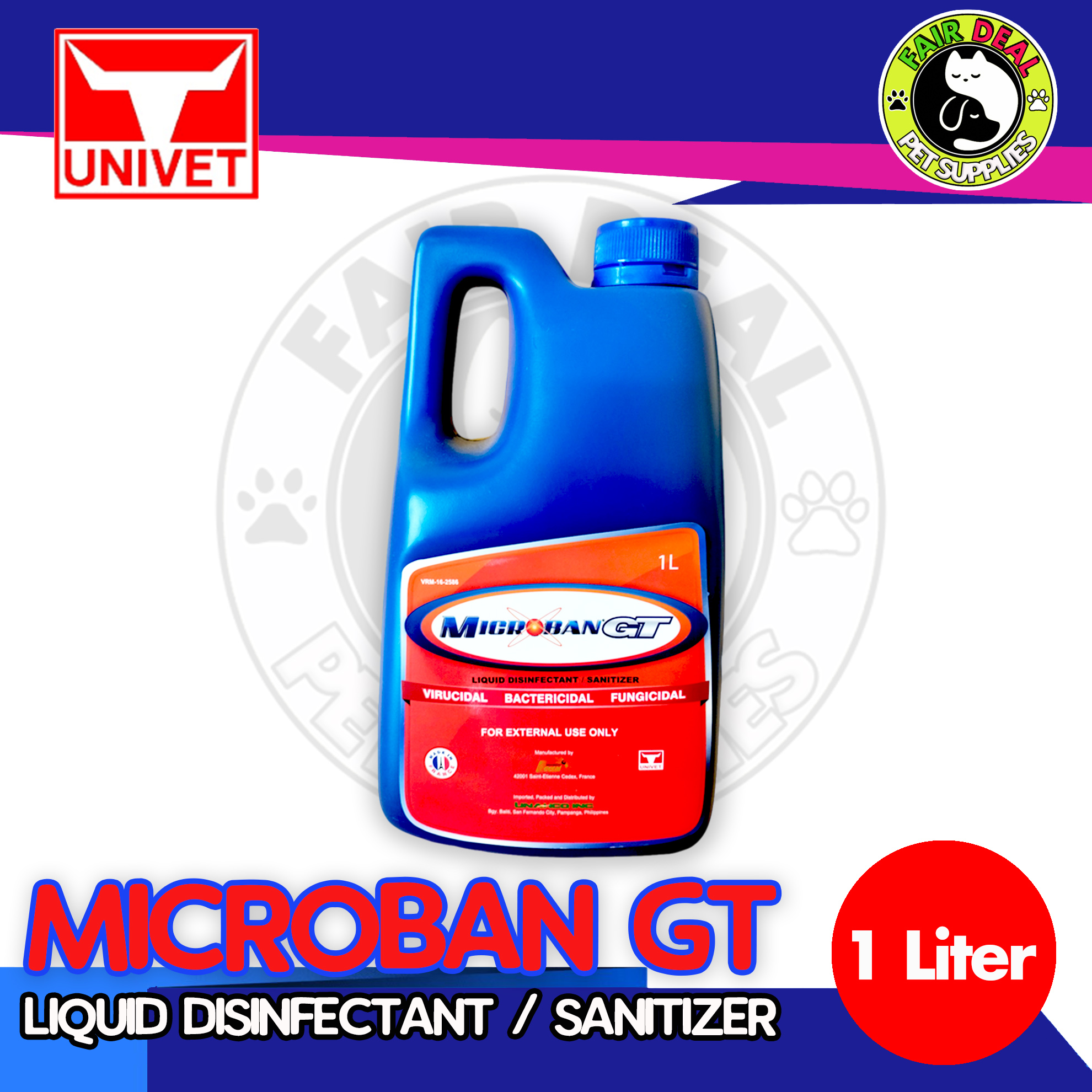 MICROBAN GT Disinfectant and Sanitizer (1 Liter) Lazada PH