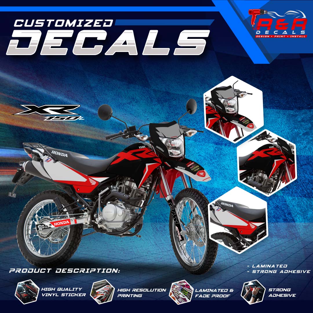 Honda XR150 Decal Sticker Lazada PH