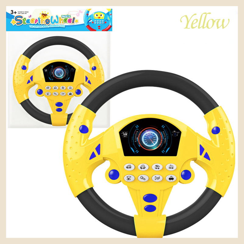 Car Steering Wheel Toys Game Toy, Baby Steering Wheel Toy For Car Seat