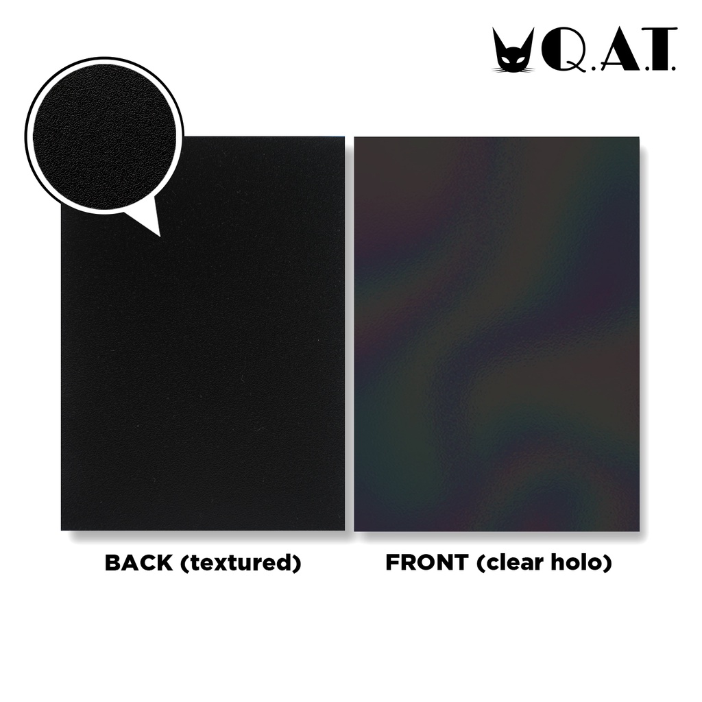 [QAT] 50pcs Holo Card Sleeves. Standard Size (66x91mm) Lazada PH