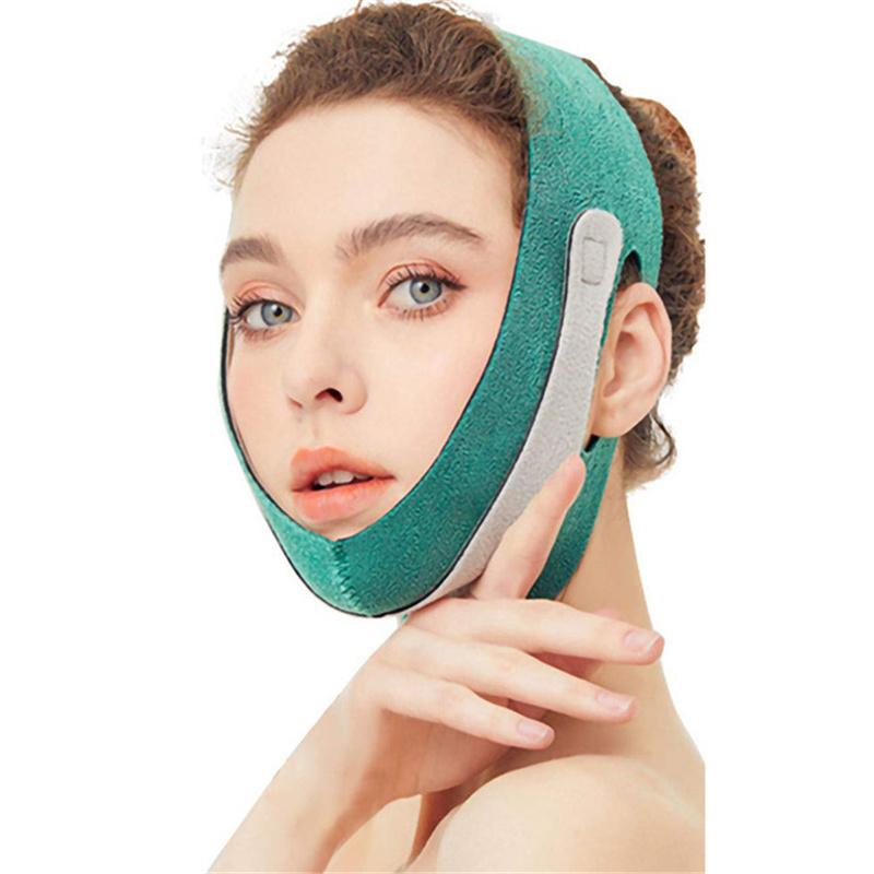 TNT Chin Corrector Belt - Ladies - Face / Cheek Lift Up Belt (Green ...