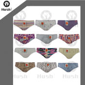 Hush COD 100%Cotton Ben/ch Panties for women 12pcs