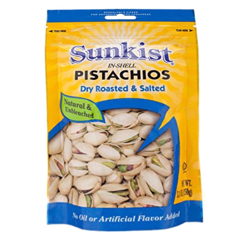 Sunkist Dry Roasted and Salted Pistachios 150g | Lazada PH