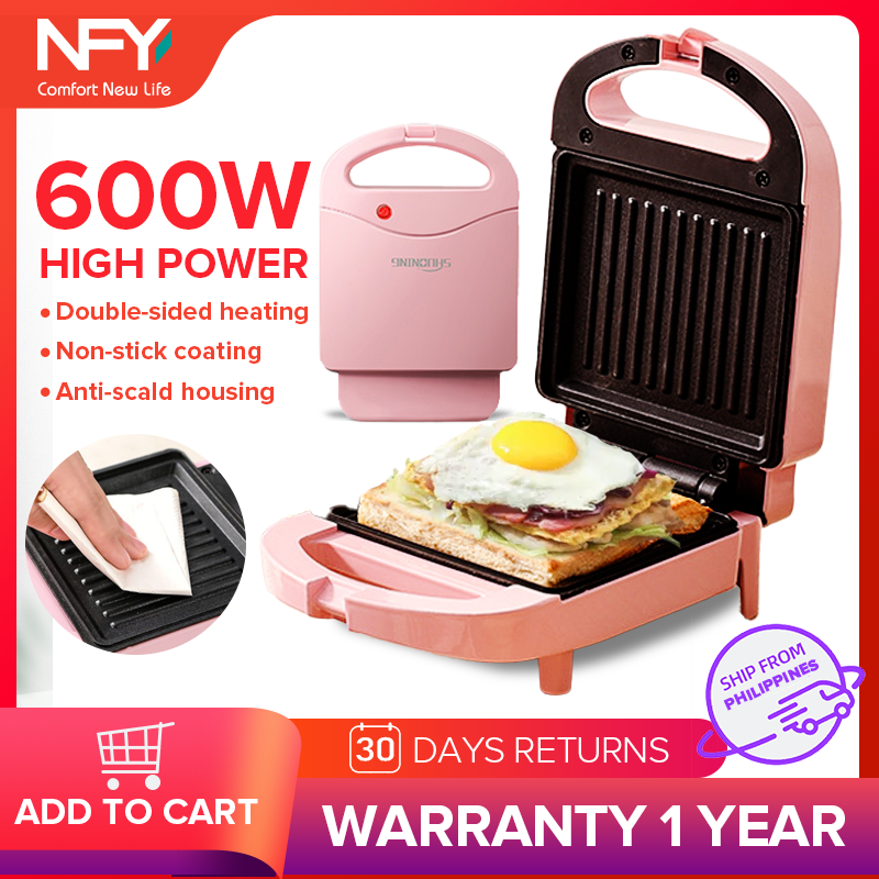 Sandwich maker breakfast maker household light food maker multifunction heating toast press