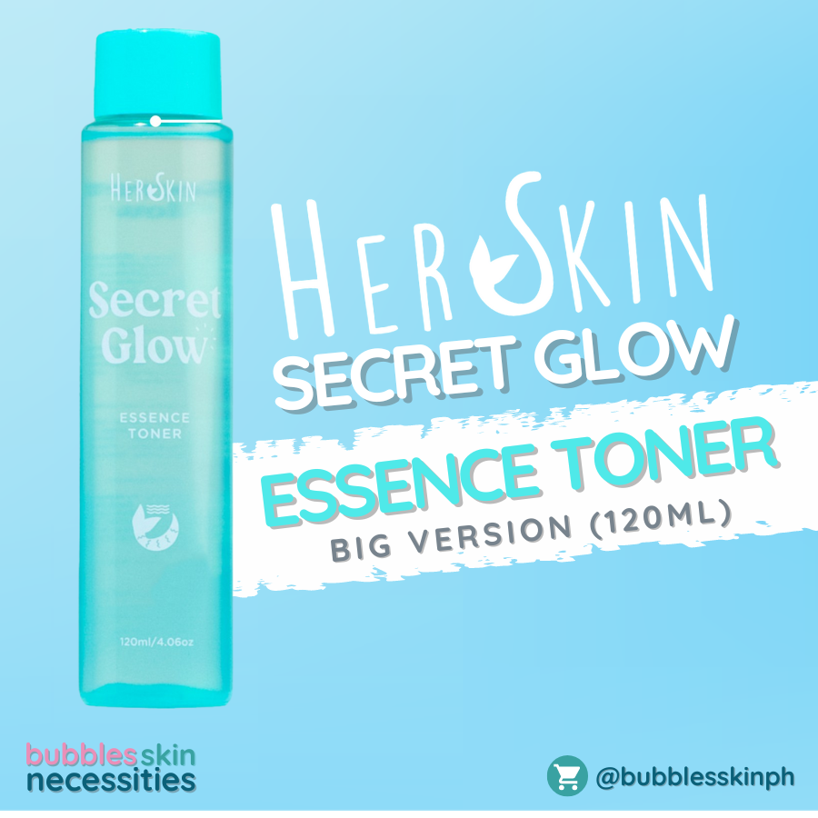 HER SKIN Essence Toner 120ml SECRET GLOW by Kath Melendez (Big Version