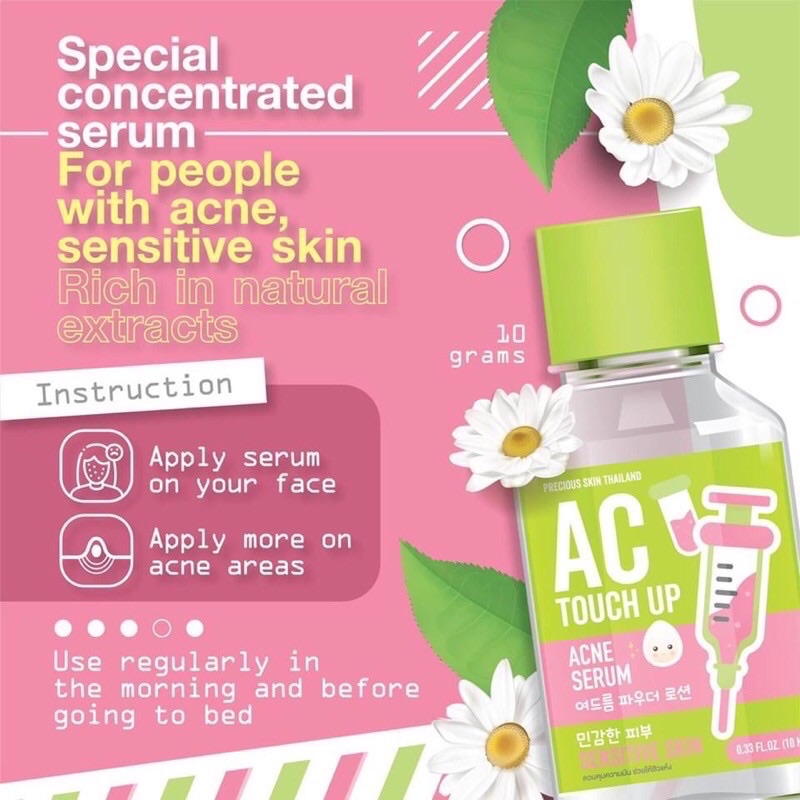 Ac Touch Up Acne Serum 10ml Buy Sell Online Serum Essence With Cheap Price Lazada Ph