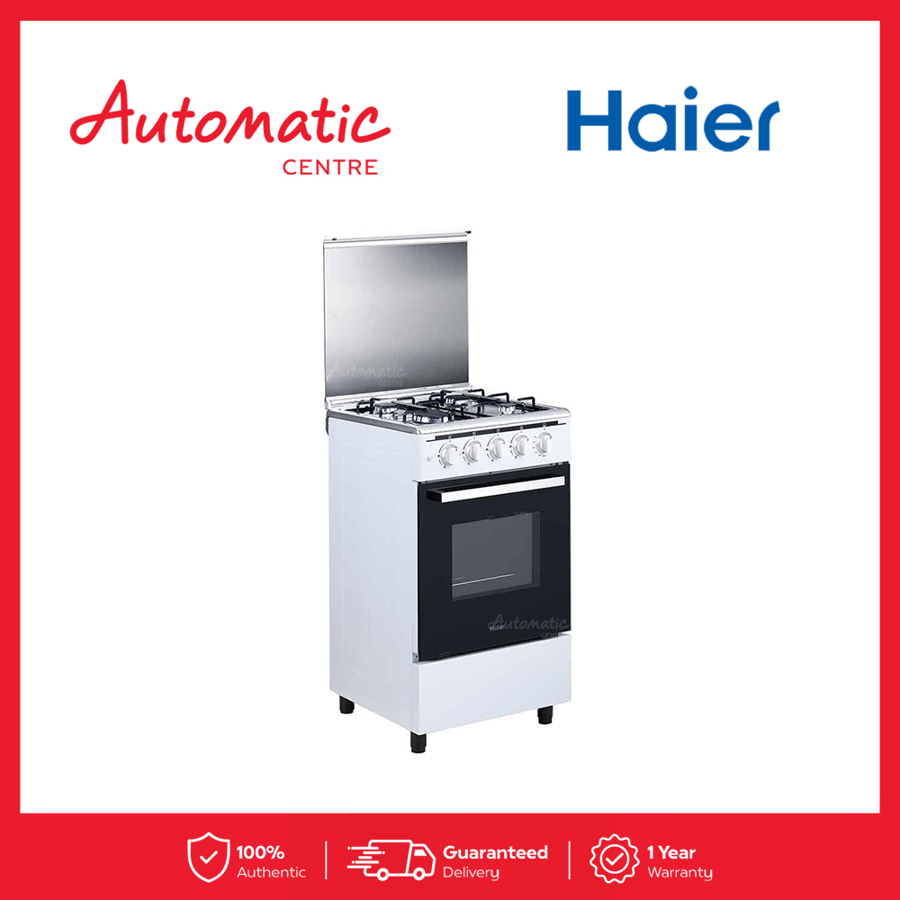 Haier HFS 504G63GO 50cm Cooking Range with 4 Gas Burners and 63 Liters