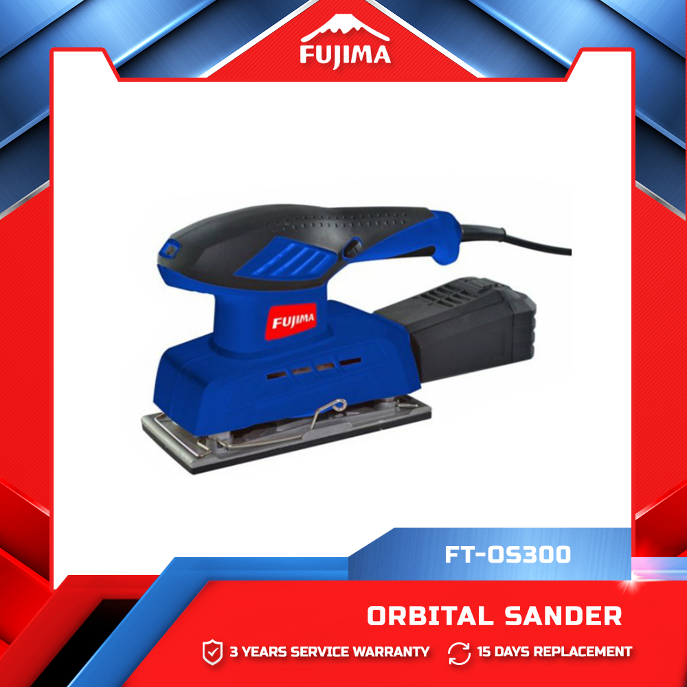 Fujima 300W Electric Corded Orbital Sander Power Sander Heavy Duty