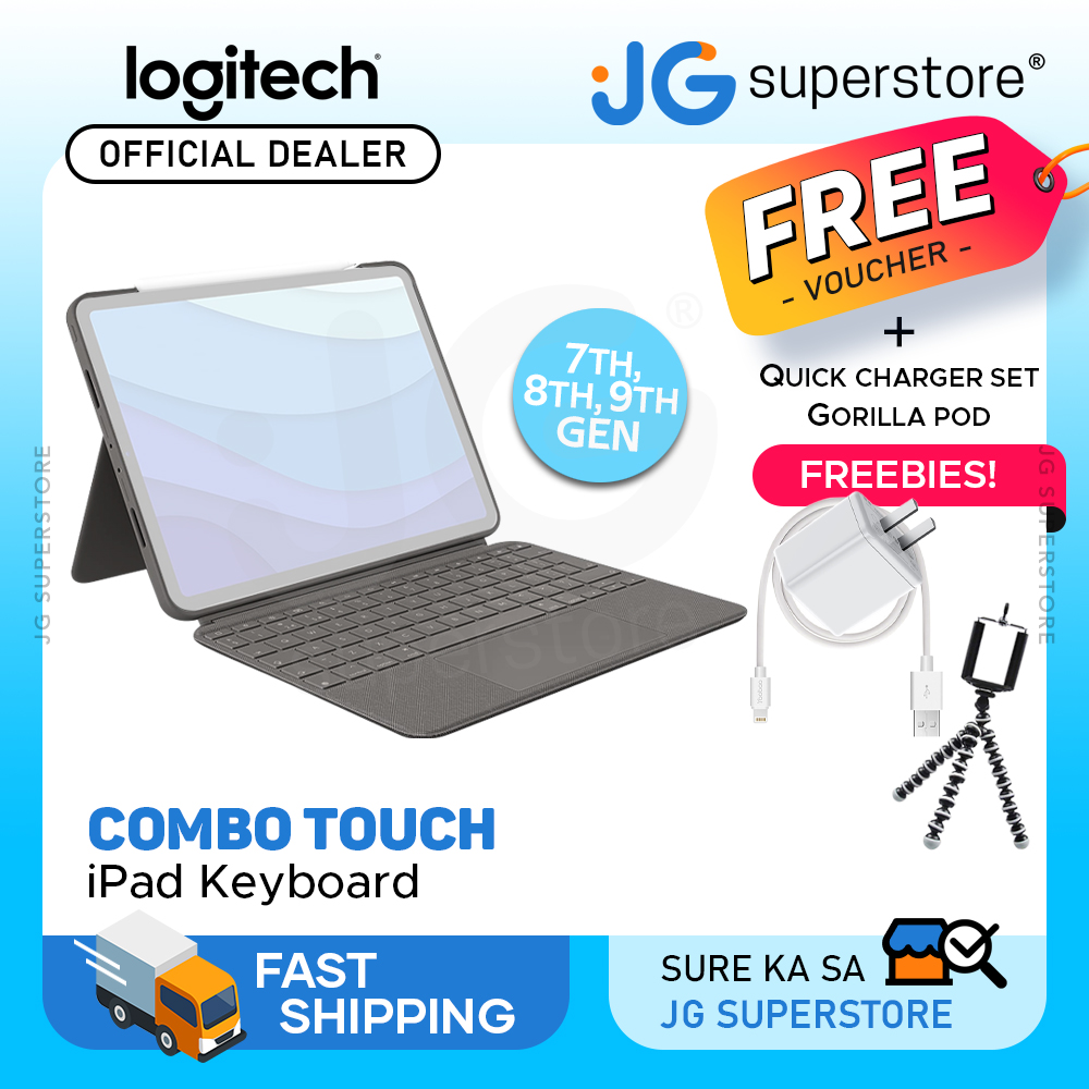 Logitech Combo Touch Detachable Keyboard Case with Trackpad and