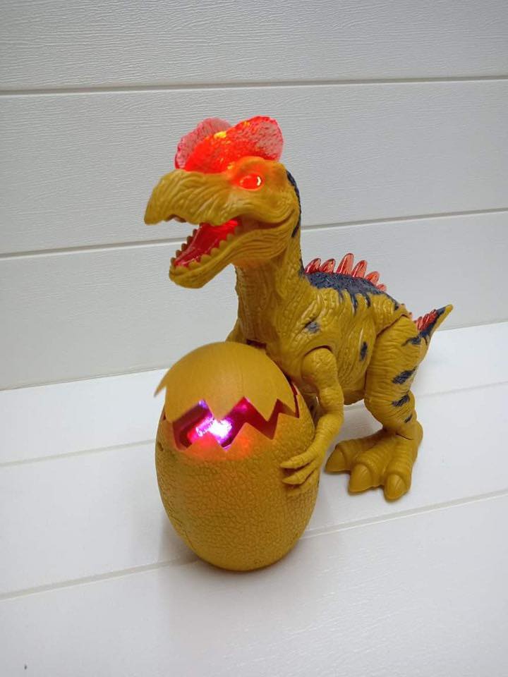 Dinosaur Toy for Kids, Walking Music Robot TRex Dinosaur with LED