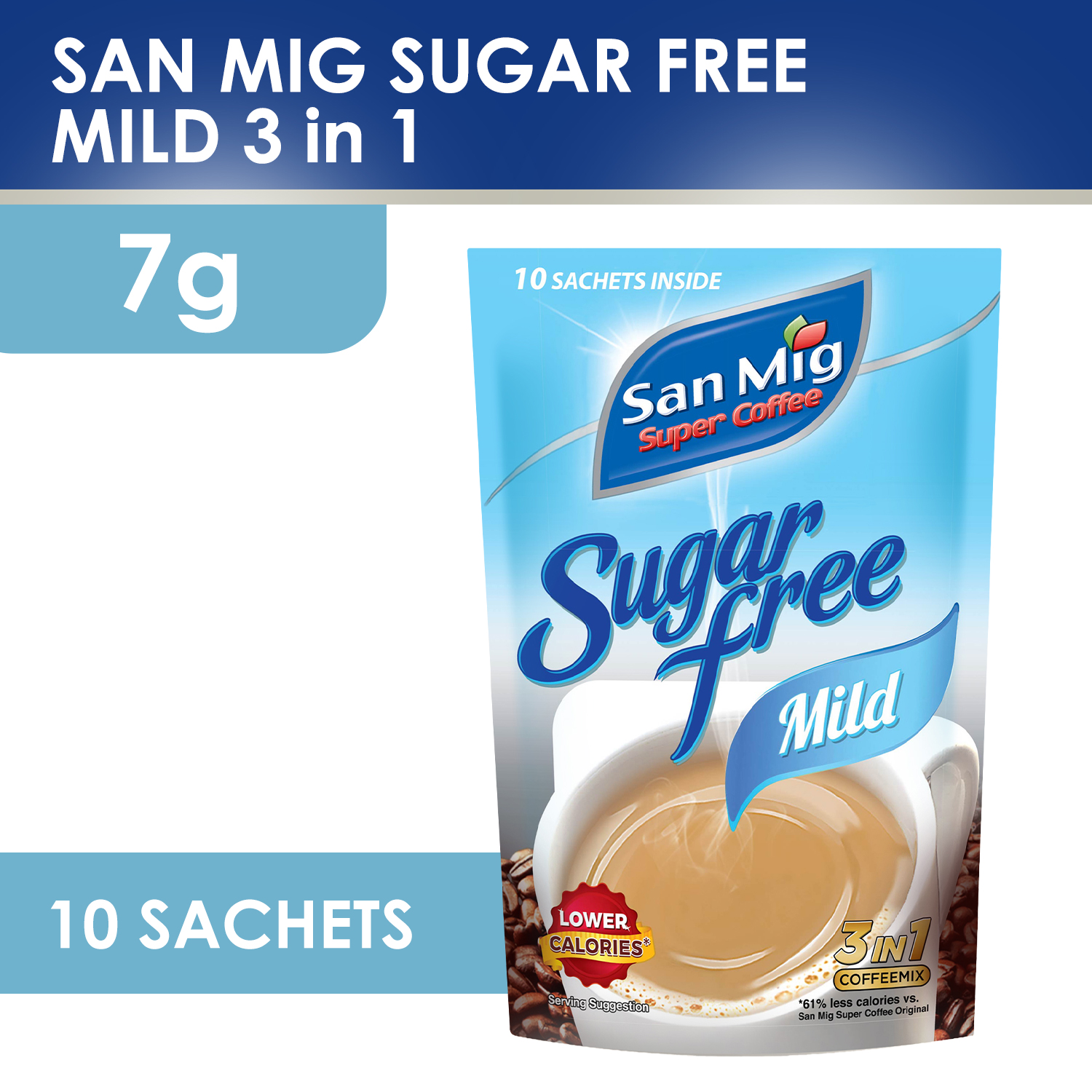San Mig Sugar Free Mild 10s (7g) Lazada PH