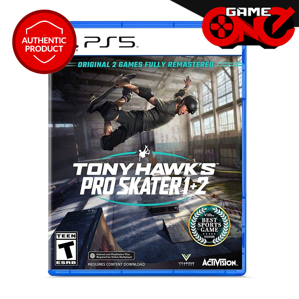 tony hawk's 1 and 2 ps5