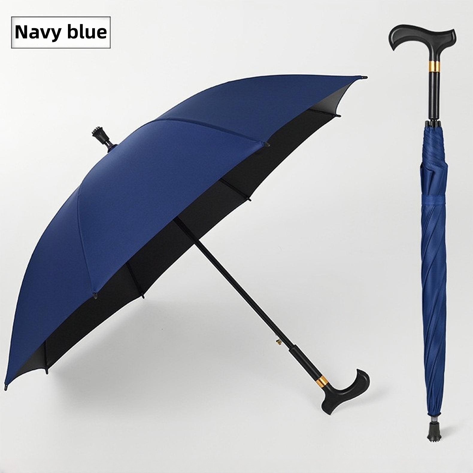 AntiSlip Automatic Vinyl Umbrella For Crutches And Umbrellas For The