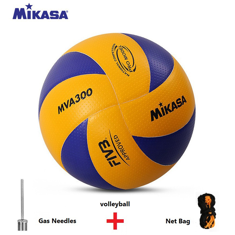 Original Mikasa MVA300 Volleyball No. 5 Ball Soft PU leatherFIVB