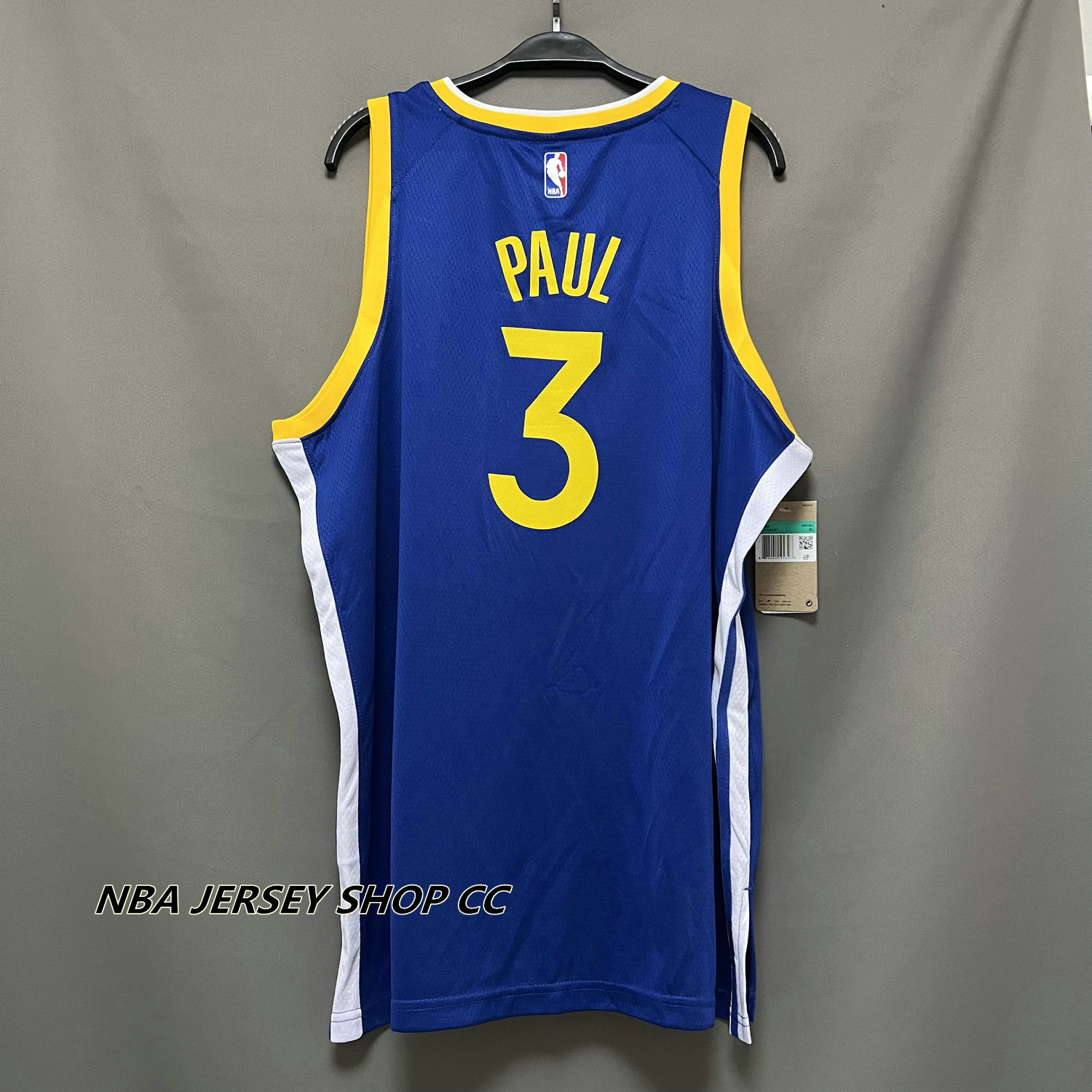 2023/24 Lakers PAUL #3 Blue NBA Jerseys 热压
