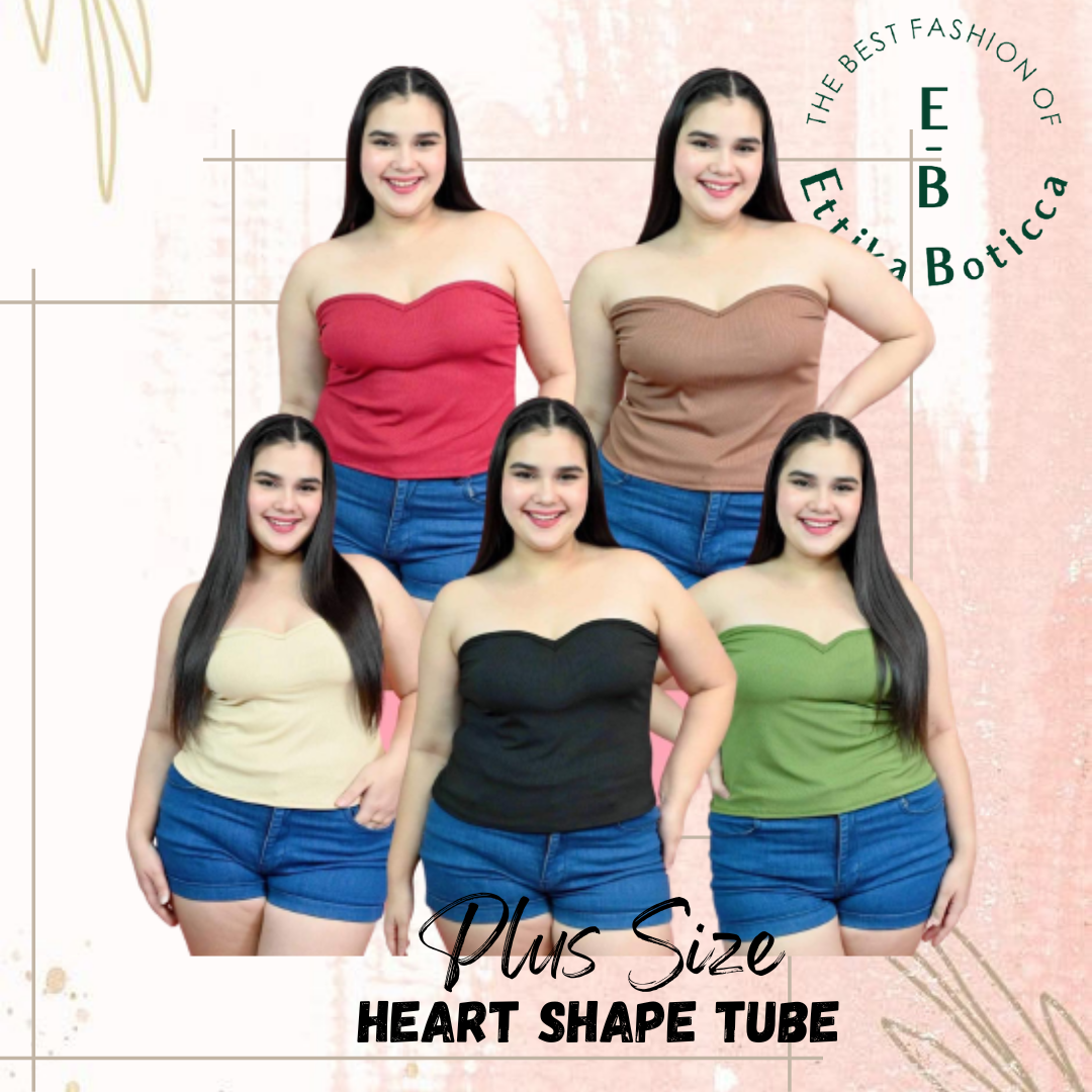  Tube Tops for Women Plus Size,Bandeau Tops for Women