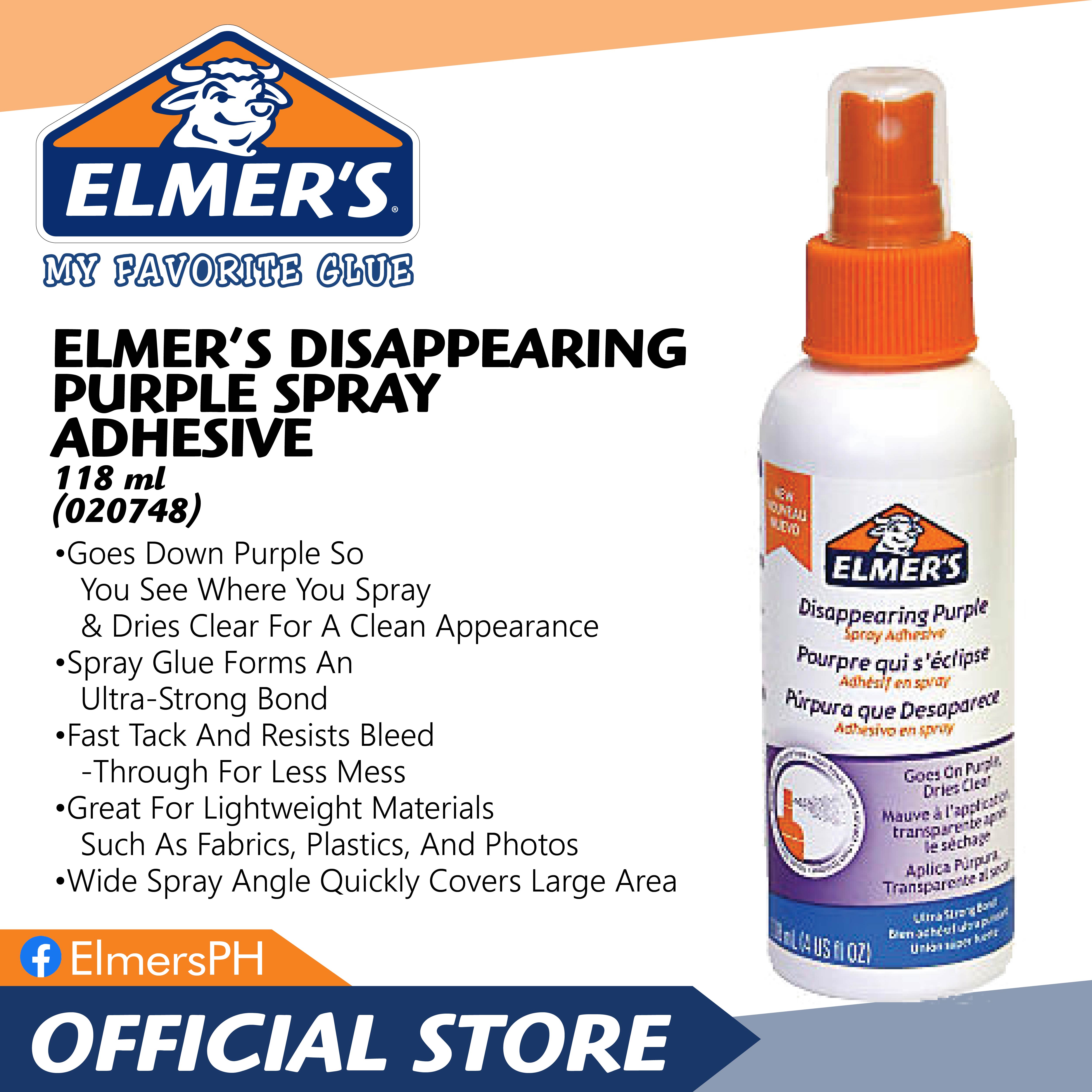 Elmer's Disappearing Purple Spray Adhesive 8oz