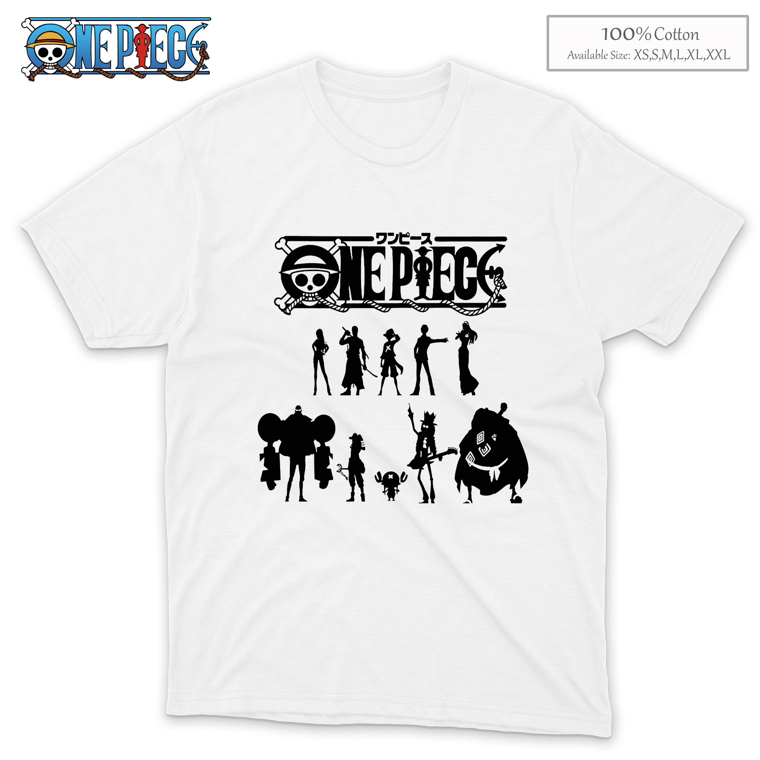 One Piece Strawhat Pirates Members High Quality Shirt Op15 Lazada Ph