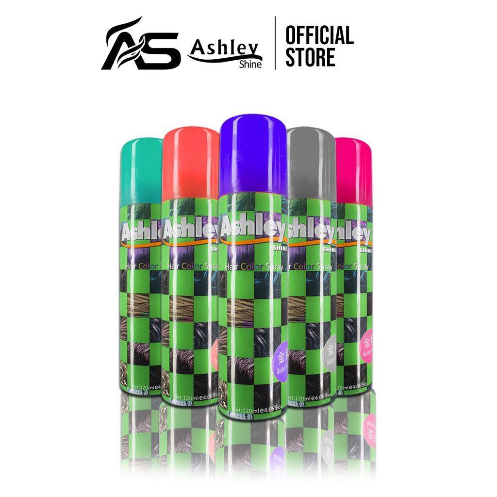 Ashley Shine Temporary Washable Hair Color Spray 120ml
