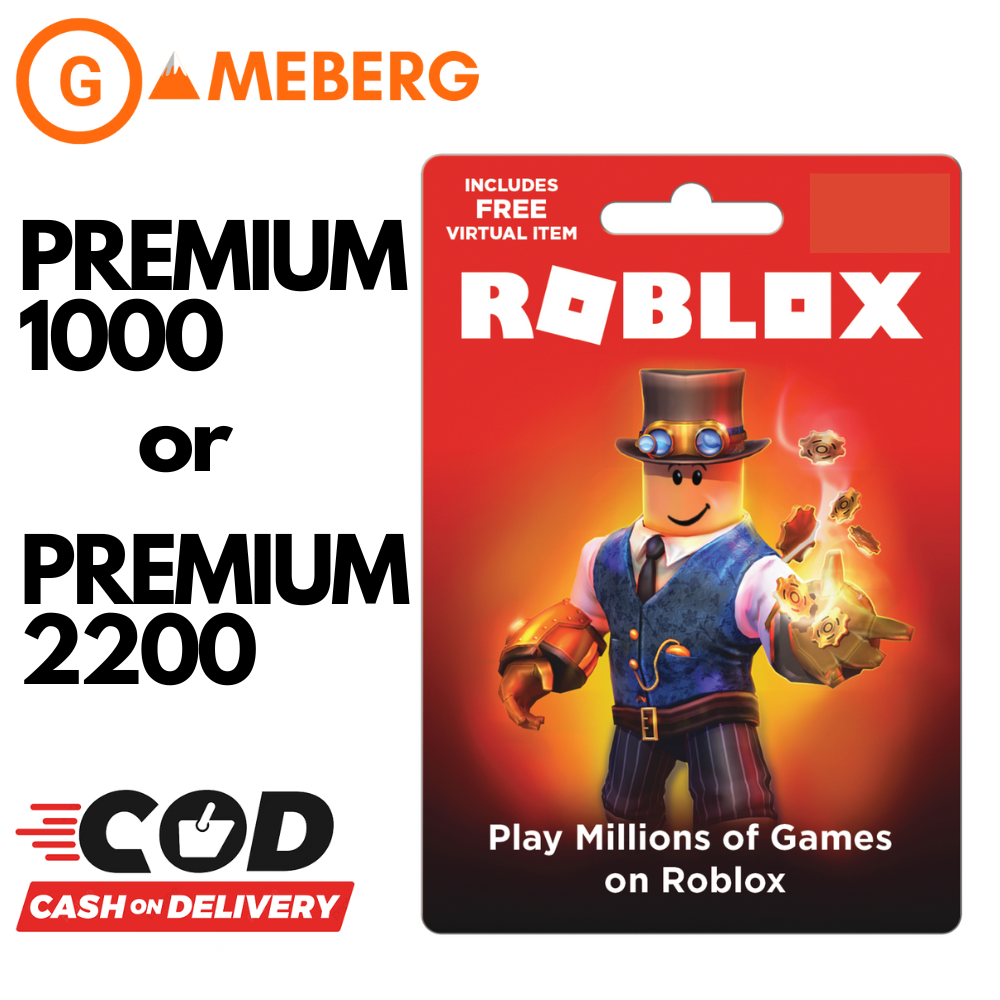 Robux Roblox 100/200/800/2000 Robux Gift Card Code - COD ONLY | Lazada PH