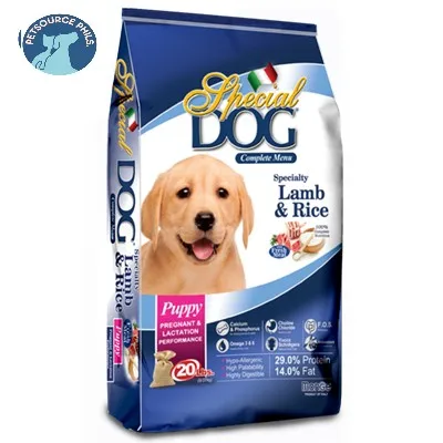 PETSOURCE SPECIAL DOG LAMB & RICE 9KG PUPPY DRY FOOD