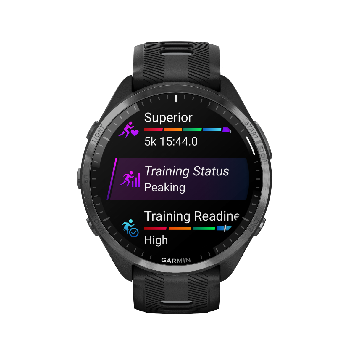 Garmin Forerunner 965, Running Fitness GPS Smartwatch, for Runners