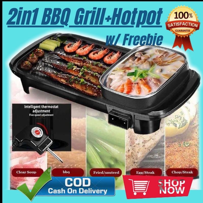 [RT3 Shop] Samgyupsal Grill Pan. 2 in 1 GRILLER & HOTPOT KOREAN GRILLER