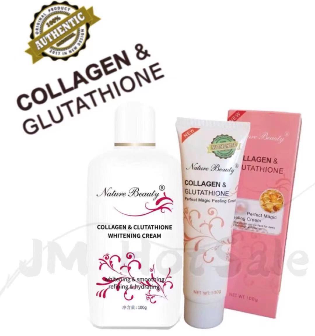 In Nature Beauty Collagen And Glutathione Whitening And Moisturizing Cream Peeling Cream