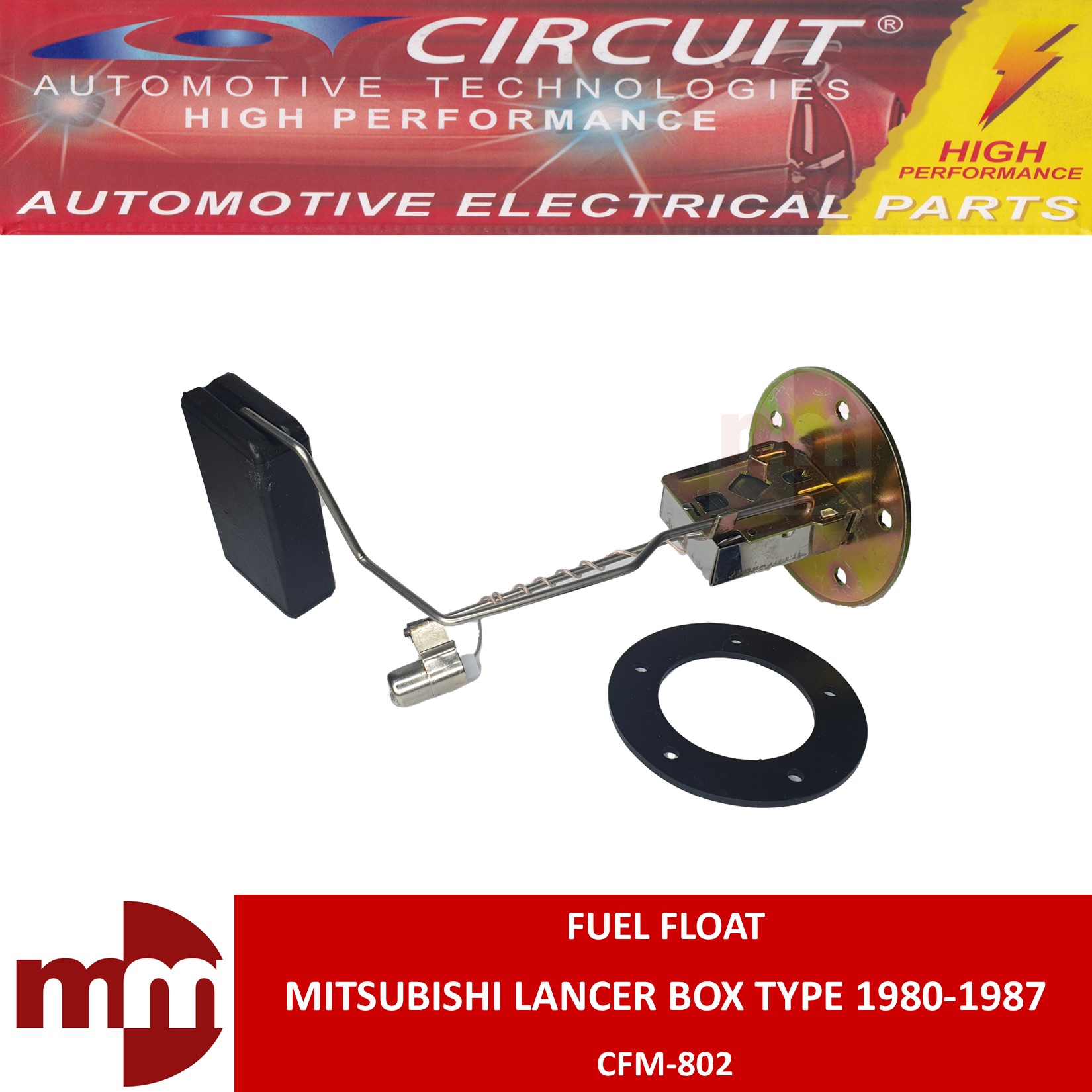 CIRCUIT Fuel Float for MITSUBISHI LANCER BOX TYPE 19801987 CFM802