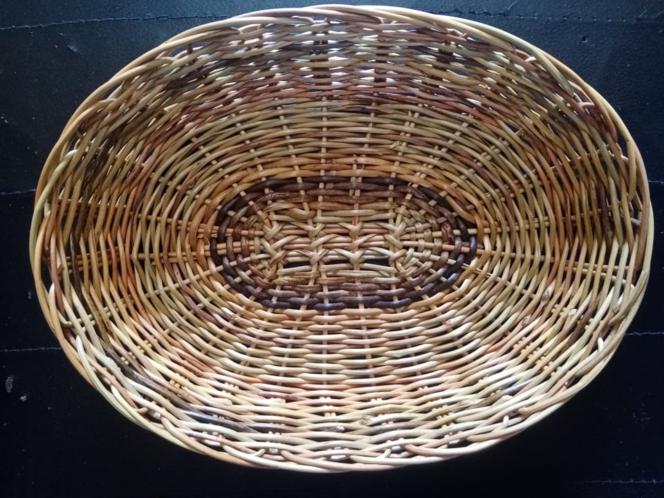 Rattan Plate Native Nito Plate Paper Plate Holder Nature Friendly ...