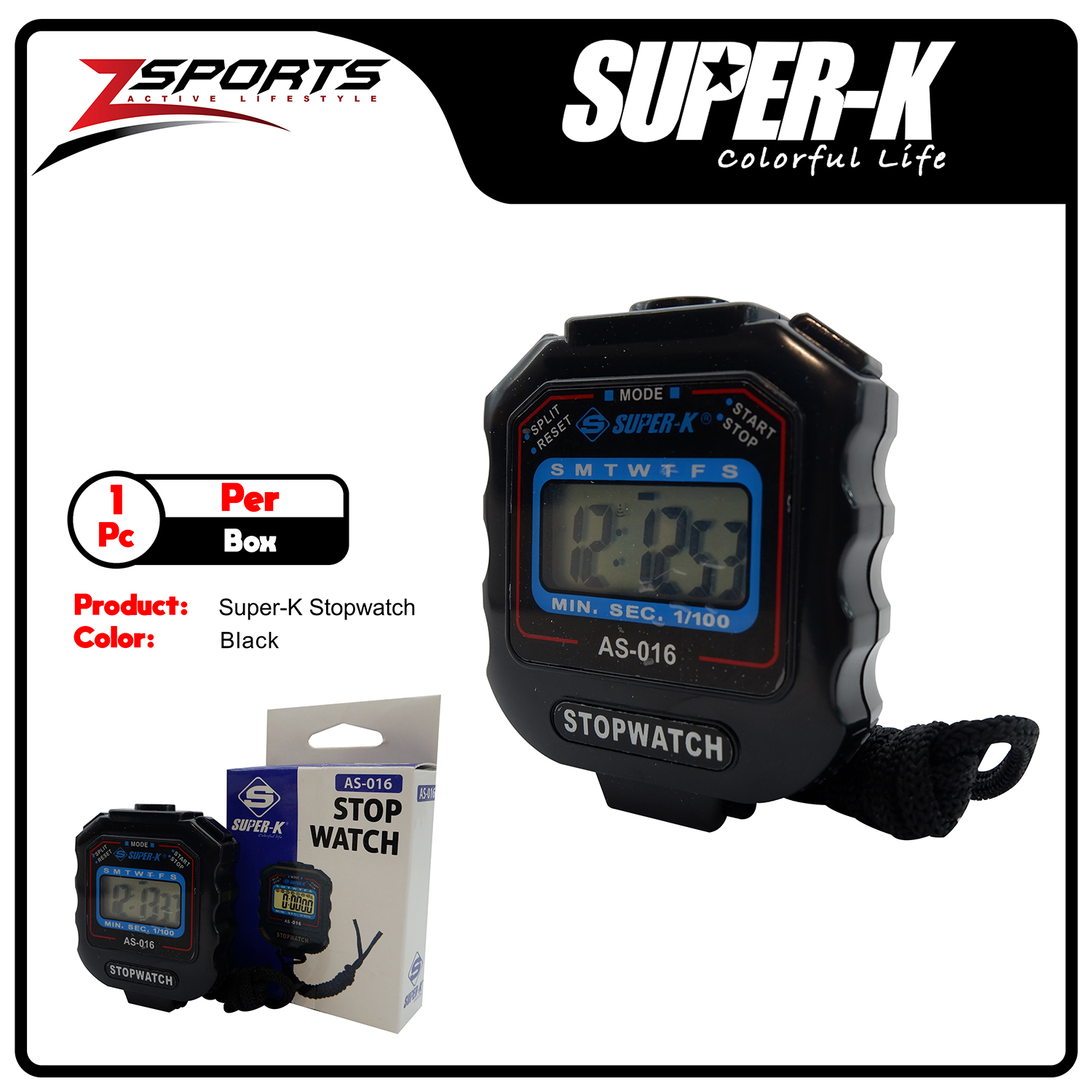 SuperK 016 Handheld Stopwatch x 1 pc Lazada PH